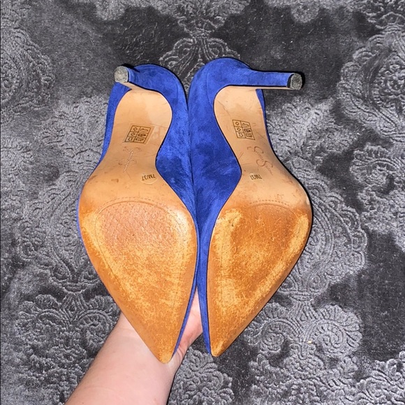 Cobalt blue pumps - Picture 2 of 5